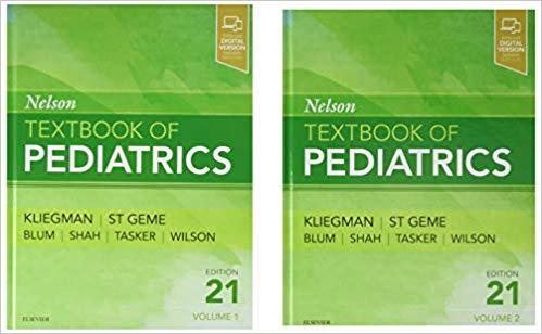 Nelson Textbook of Pediatrics 6 vol+ dvd 2020 - اطفال